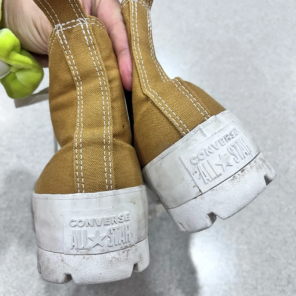 Converse Women's Chuck Taylor All Star Lugged 2.0 Platform Shoes A02565C Clay - Picture 6 of 8